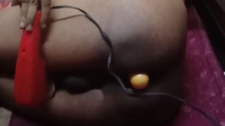 Strapped Indian Sissy Hitachi Sissygasm