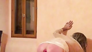 Traceytv sissy slave smacked plugged pinned & encaged