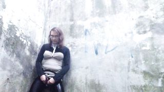 Peeing my self in public