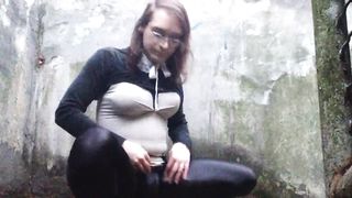 Peeing my self in public