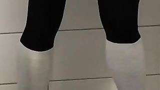 CD Student with Fleshlight and Faux-Cock