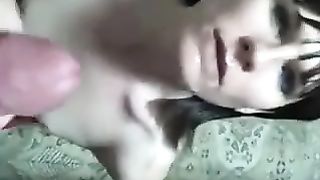 Scorching Milky Tranny Deep-Throating POINT OF VIEW