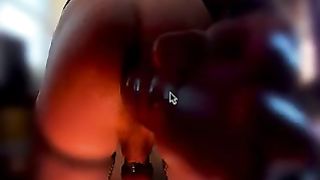 Teaching trampy Michelle's booty