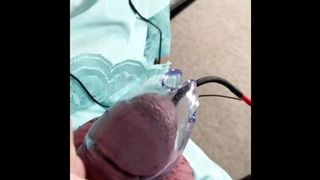 Mischievous garment Estim jizm