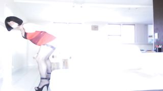 Exhibition et plaisir assfucking