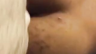 Elastic culo sissy mega-slut taunting a lil' man sausage