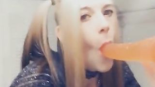 Trans Princess in Jaw-Dropping Mini Microskirt