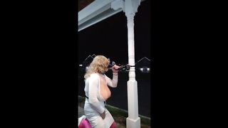 Crossdresser Walk at the Mall ORAL