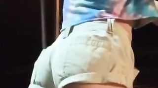 ULTRA-CUTE SISSY, WHORISH KHAKI CUTOFFS, Victoria's Secret UNDIES