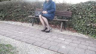 Andrea  mal wieder unter Strom