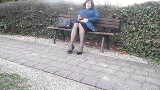 Andrea  mal wieder unter Strom