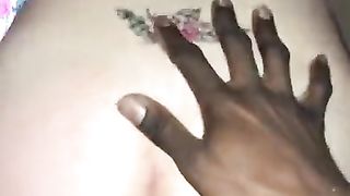 Milky Sissy Gay Takes A Rail On The Ginormous Dark-Hued Lollipop