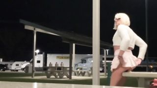 Rest Stops, Car Stops, and She Dont Stop :) Public Fuckslut transsexual