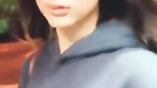 My Fantasy dame displays her fuck-stick at public places