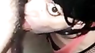 Arab Rita Cumslut is doing culo to facehole with arab dude