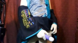 Miku Zentai Costume Play Love This Vibro 16 Pulse Getting Off