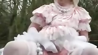 Sissy Deepthroating BIG BLACK COCK