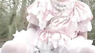Sissy Deepthroating BIG BLACK COCK