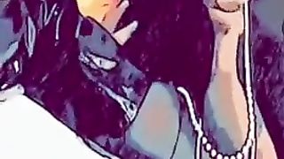 Patent Leather Pubes-Highs and a Man Meat Heterosexual Up...prepped two