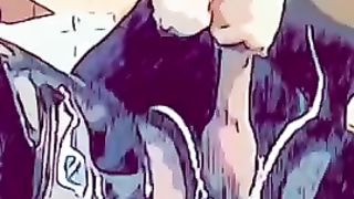 Patent Leather Pubes-Highs and a Man Meat Heterosexual Up...prepped two