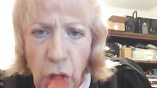 Sarah Michelle Practising during Lockdown