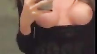 stroking in the shower