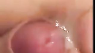 stroking in the shower