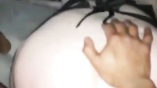 Sissy T-Girl luvs railing BIG BLACK COCK