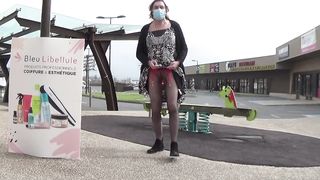 transgender travesti sounding urethral  outdoor underwear 51a