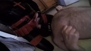 Mature t-model and phat furry victim