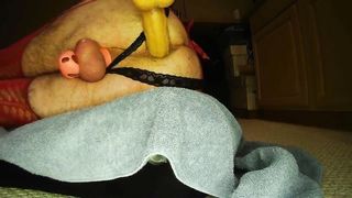 3 postures Fresh puppy mask and money-shot