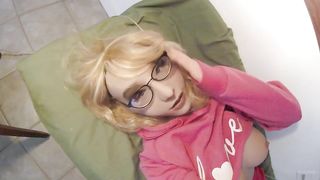 Silicone Marvelous Ash-Blonde Sundress up Marathon Pinkish Foolish Living Bang-Out Nymph M2F