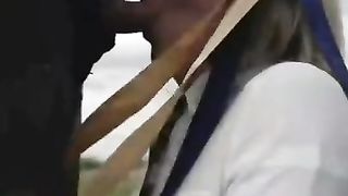 Student Cockslut Outdoors Pt2