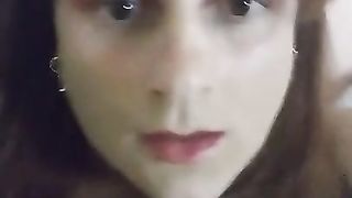 Sissy wanks in a suit