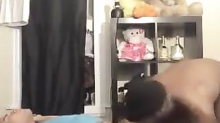 FEMBOY TAKES BIG BLACK COCK