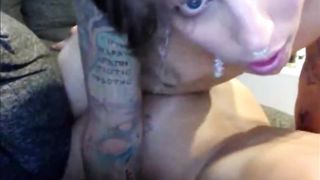 T-Model poking her killer honey and makes her groan