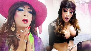 she-male niclo super-steamy make-up