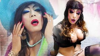 she-male niclo super-steamy make-up