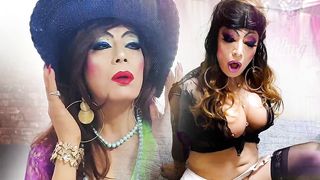 she-male niclo super-steamy make-up