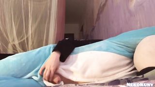 Boinked in the Arse Sissy Femboy in Jimjams