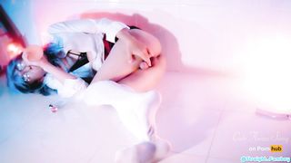 JP Sissy CD College Girl Anal Invasion & Bellow