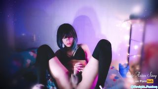 Nice Japanese Sissy sans make up