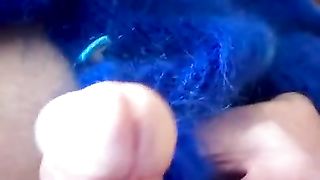 Clitty have fun in Mohair