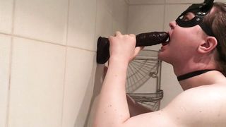 Sissy faux-cock ORAL JOB and Fellate experience