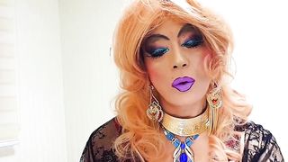 transgender princess niclo warm make-up female