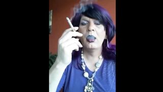 Denise smoking for you