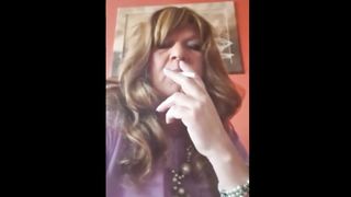 Denise smoking for you