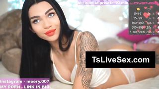 Inked Transgender Princess Honey Live on Web Cam Part four 041244 881728