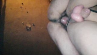 Boning my girlfriend and spunking inwards her caboose