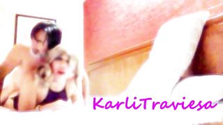 Mature dude penetrates in the booty a Brazilian crossdresser